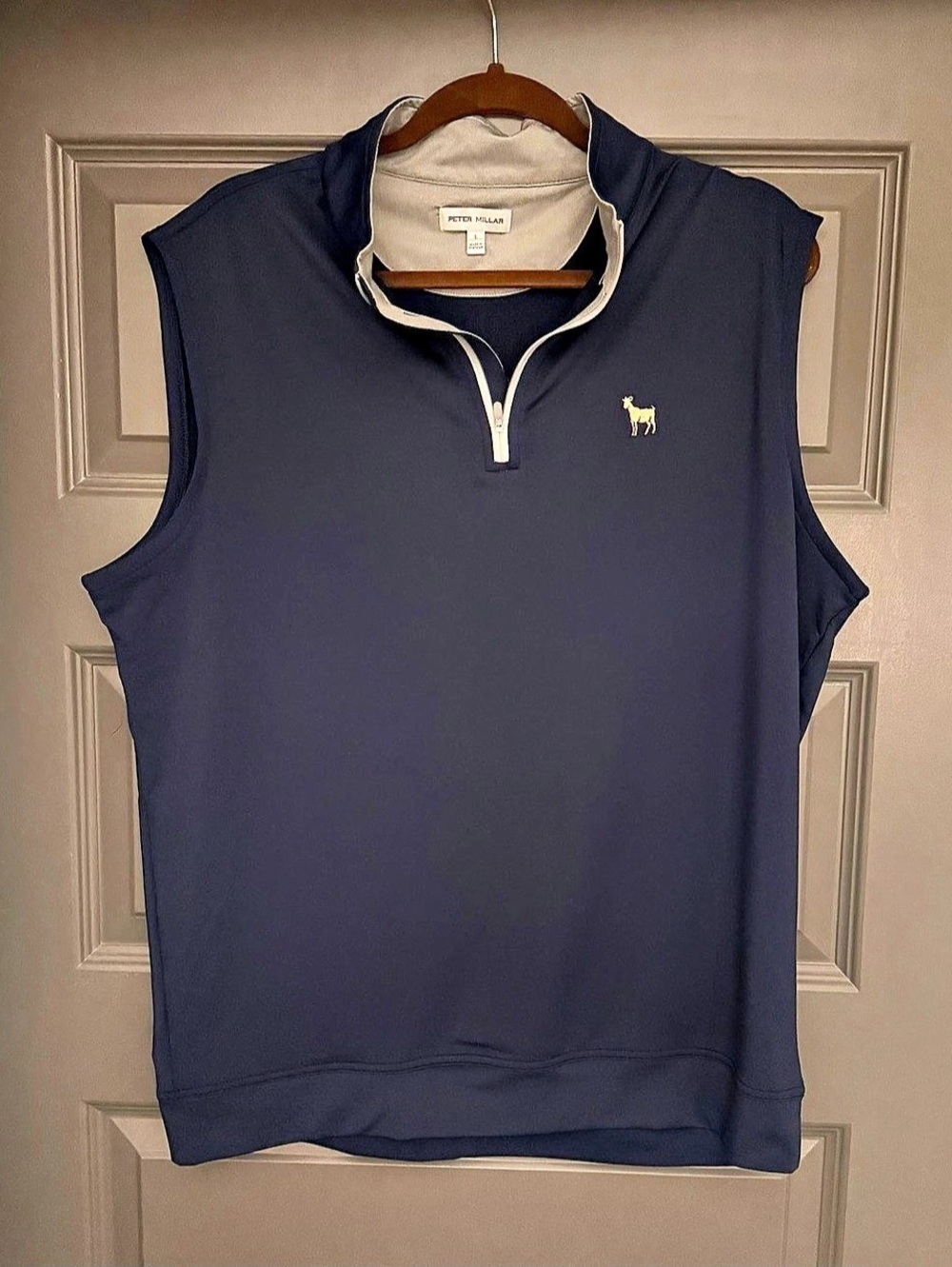 Peter Millar TPC Sawgrass Players Championship Golden Goat Vest, rare!